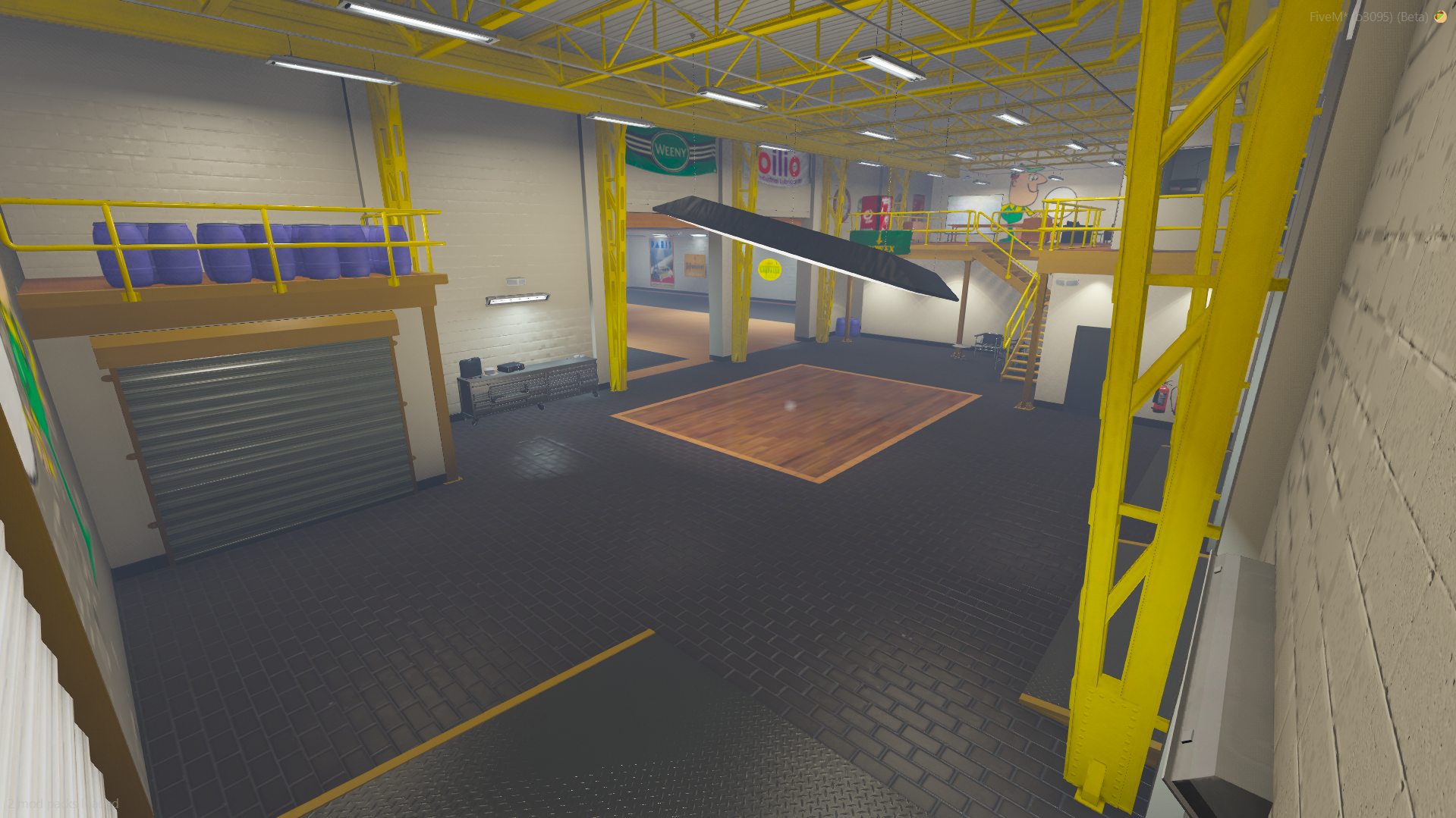 Garage Mecha - vue 1